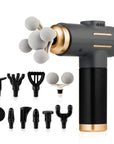 11-IN-1 Electric Massage Gun 99 Level Powerful Fascia Gun