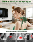 Wireless Neck And Back Massager with Heat 4D