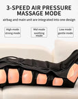 Air Pressure Leg Massager Foot Massage Boots Kneading Squeeze