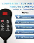 Extra Big Electric Foot Massager Hot Compress
