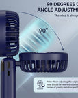 3-in-1 Smart Portable Fan – Quiet, Foldable & LED Display