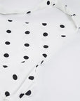 Elegant One-Shoulder Polka Dot Bodycon Mini Dress for Women ✨