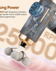 11-IN-1 Electric Massage Gun 99 Level Powerful Fascia Gun