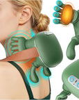 Wireless Neck And Back Massager with Heat 4D