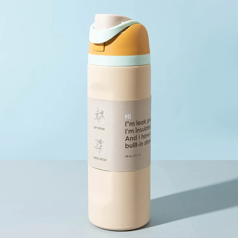 Large Capacity Stainless Steel Insulated Tumbler | Hot &amp; Cold Travel Cup