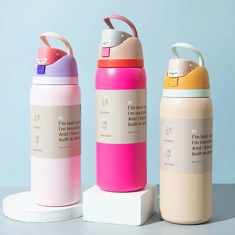 Large Capacity Stainless Steel Insulated Tumbler | Hot &amp; Cold Travel Cup