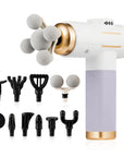 11-IN-1 Electric Massage Gun 99 Level Powerful Fascia Gun